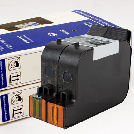 适用惠普HP45墨盒 服装机CAD绘图仪喷码机专用 1180C HP1280墨盒 - 图1