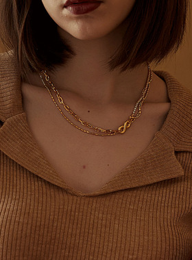 littlejoys无限符号项链女