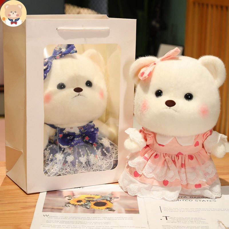 莉娜公主小熊玩偶毛绒玩具娃娃女孩睡觉抱儿童生日礼物泰迪熊公仔,淘宝优惠券,粉丝福利购,淘宝优惠卷