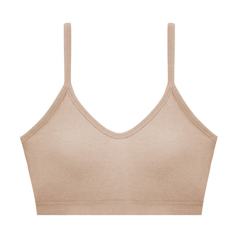 女无钢圈薄款聚拢运动吊带一体裹胸 少婷抹胸