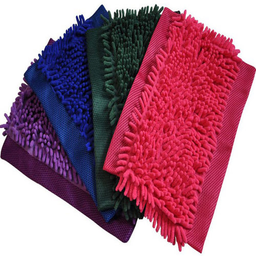 雪尼尔拖把布平板拖把布替换布夹固式布地板专用抹布平板头吸水好 - 图3