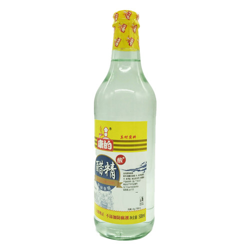 康的醋精500ml*3风味家用凉拌水饺面条蘸料泡豆佐餐8.0g度酿包邮 - 图0