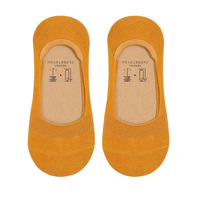 女短袜浅口纯色棉日系春秋冬船袜套 恒素内衣短袜/打底袜/丝袜/美腿袜