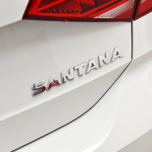 浩纳桑塔纳尾标上海大众1.6 180 230TSI后字标字母装饰排量尾标贴 - 图0