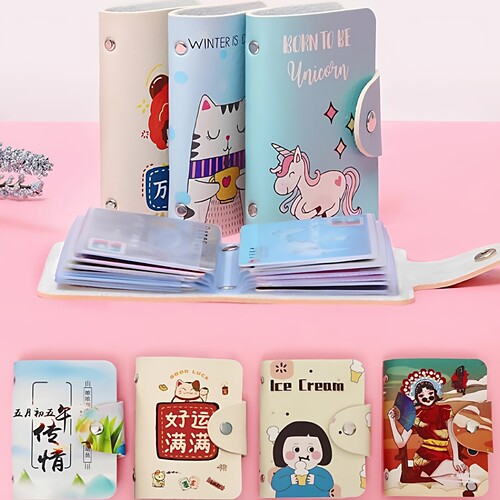 彩印银行卡片包定制定做logo卡包彩色卡套保险广告开业小礼品创意 - 图1