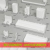 16MM round hole hole board accessories universal storage hook