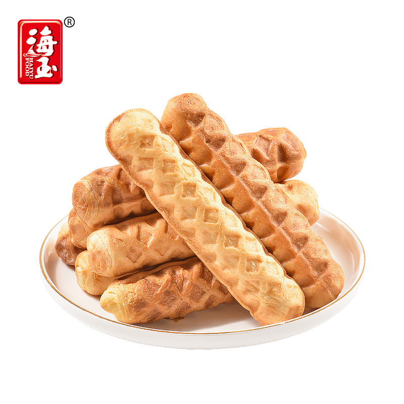 海玉夹心手撕棒500g奶香面包早餐整箱零食学生烘焙糕点小吃华夫棒