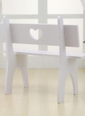 新款直销大号家居装饰吊脚娃娃装饰小椅子小凳子 塑料工艺品摆件