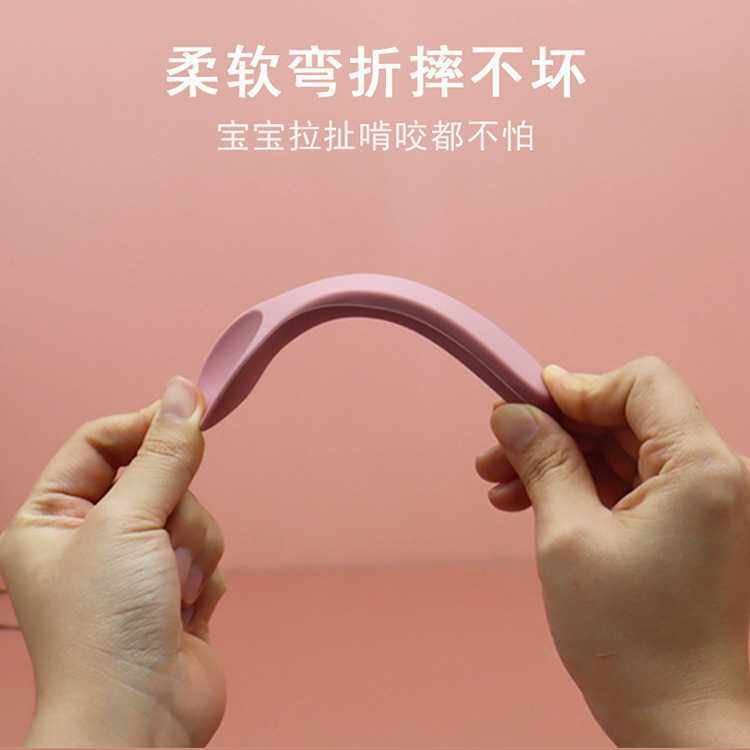 新款直销宝宝食品级硅胶软叉勺 儿童学吃饭训练餐具婴儿喂养辅食,淘宝优惠券,粉丝福利购,淘宝优惠卷