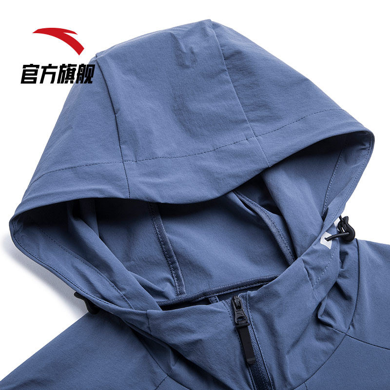 安踏官网旗舰2021秋季新款梭织上衣 antaoutlets店运动茄克/外套