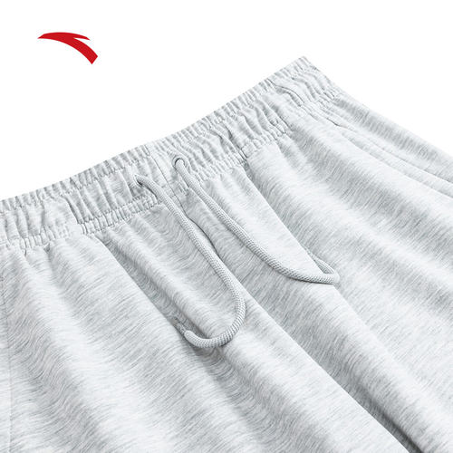 安踏SHOCK4 | 篮球运动裤男秋冬季宽松直筒抽绳长裤子152431344 - 图1