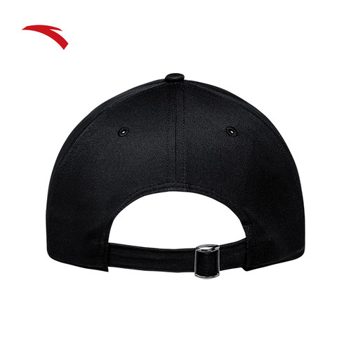 安踏运动帽跑步健身徒步遮阳帽简约基础百搭棒球帽休闲纯色鸭舌帽 - 图1