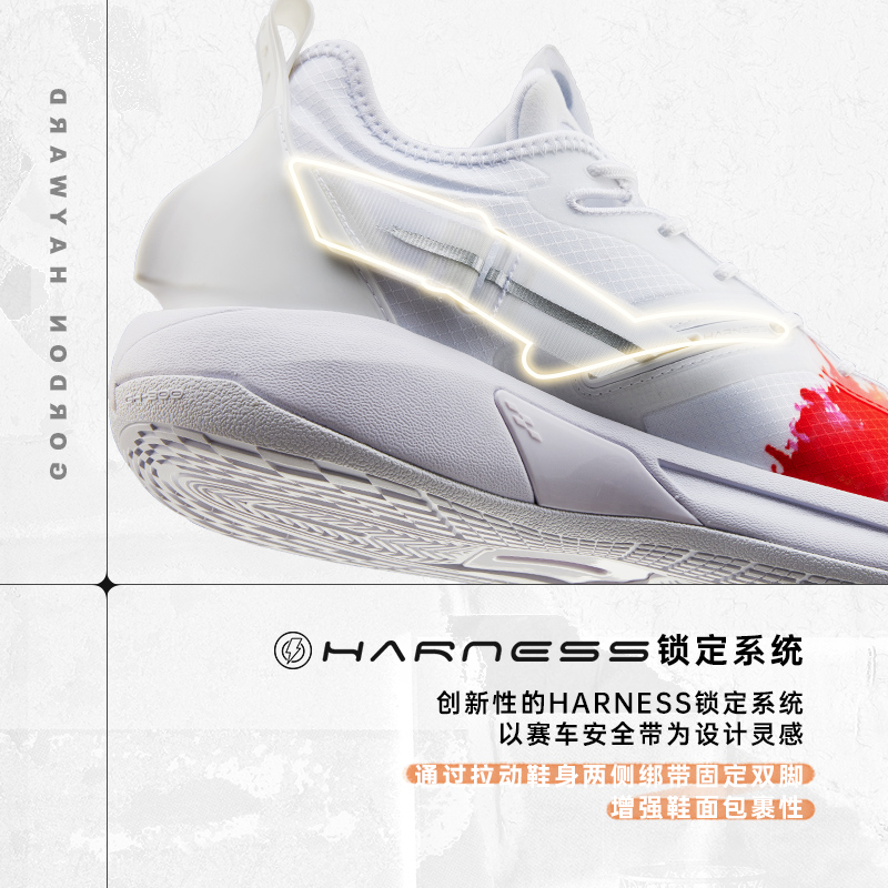 安踏海沃德3GH3小棉袄氮科技篮球鞋男士低帮实战运动鞋子奥特拉斯 - 图2