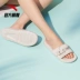 Giày Anta nữ trang web chính thức hàng đầu giày đi biển dép và dép nữ mang mùa hè 2019 mới dép ngoài trời giản dị - Dép thể thao Dép thể thao