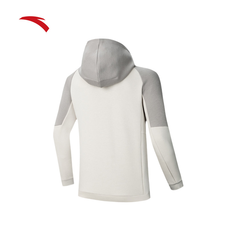 安踏易打理外套丨针织运动上衣男秋冬季弹力连帽夹克152437706N,淘宝优惠券,粉丝福利购,淘宝优惠卷