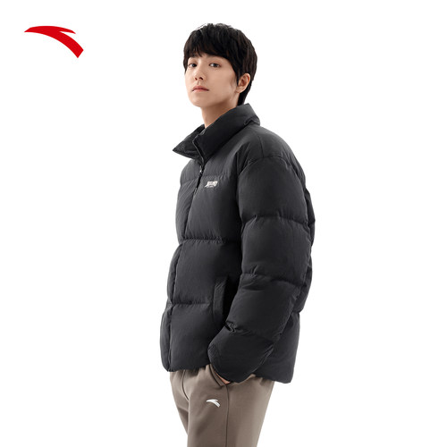 安踏多彩羽绒服 | 面包服男冬季防风保暖防泼水羽绒服152548901N - 图0