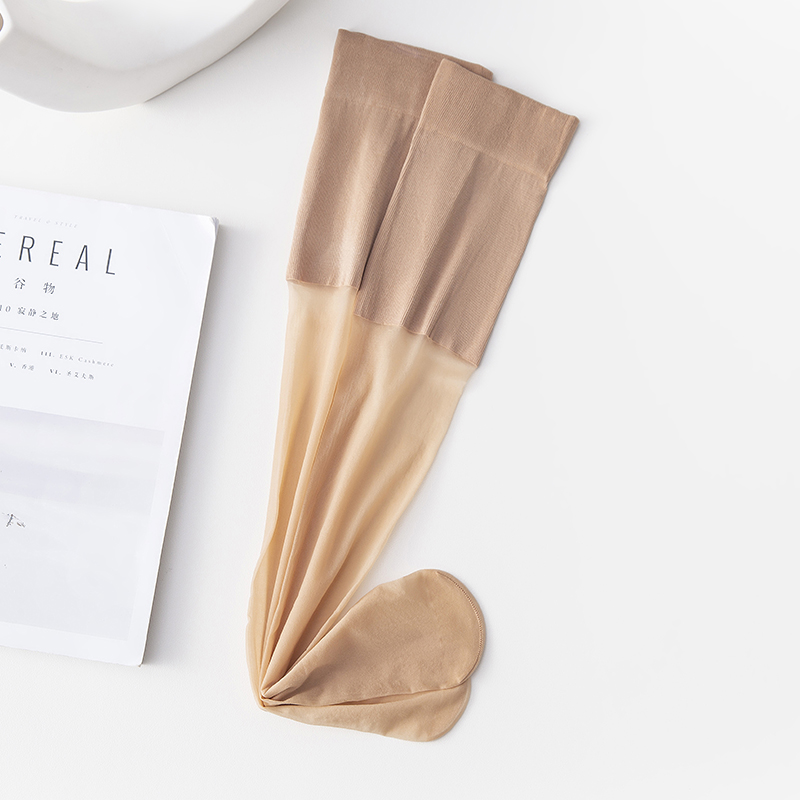 夏季长筒丝袜盖老寒腿防寒高筒护膝 卓缕长筒袜