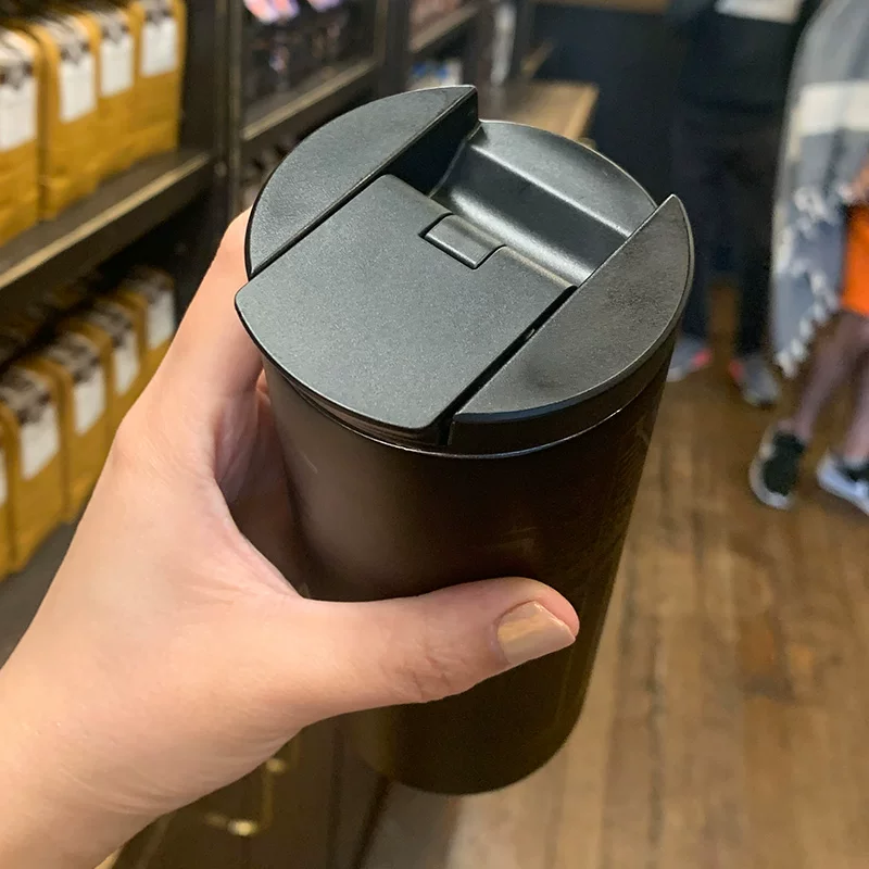 Starbucks, черное стекло нержавеющая сталь, большая чашка для кофе/чая, США