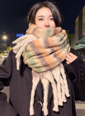 围巾女生冬季2023新款百搭