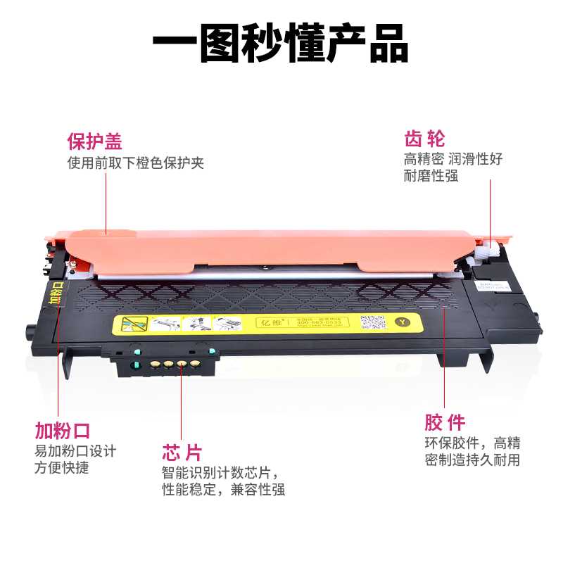 亿维适用惠普178NW粉盒118A HP150a/nw MFP179fnw打印机硒鼓易加 - 图0