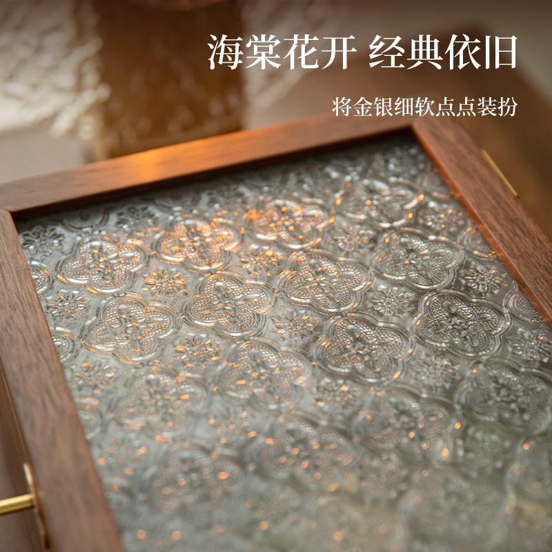 木质首饰盒收纳盒高档精致带锁手饰品大容量项链黄金珠宝盒新婚礼
