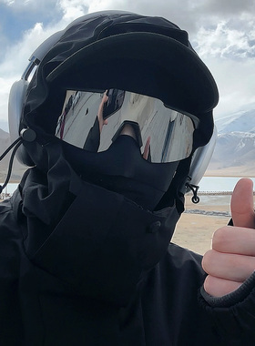 大框一体户外运动护目太阳镜