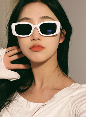 欧美风防紫外线方形复古女潮流