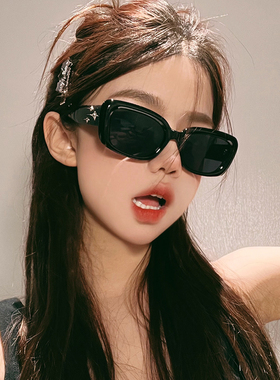 桔里方形个性辣妹女款太阳镜