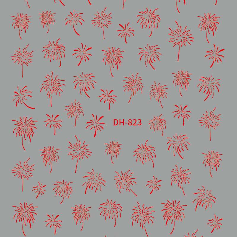 小红书同款新年烟花美甲贴纸贝壳光仙气极光烟花贴纸炫彩浪漫贴,淘宝优惠券,粉丝福利购,淘宝优惠卷