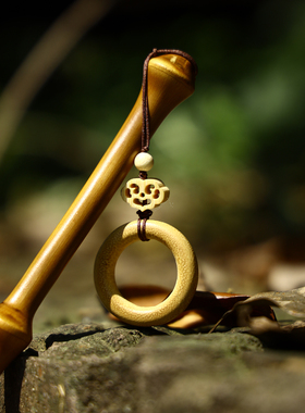 筇竹戒尺教棍手把件家用竹条紫竹教鞭教师棍竹鞭劝学指导指挥棒