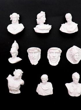 树脂迷你小石膏雕像树脂冰箱贴美术教具用品欧式家居摆件装饰品