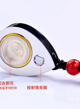 新非遗嘎乌盒项链打开放朱砂