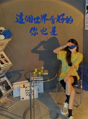 Mae视觉创意个性玻璃门橱窗贴纸