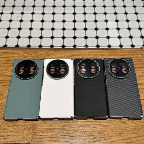 适用vivoXFold5壳折叠屏双中轴保护华为mateX6/X5/X3全包防摔新款单后壳纳帕皮纹套荣耀magicV5皮革防摔 - 图2