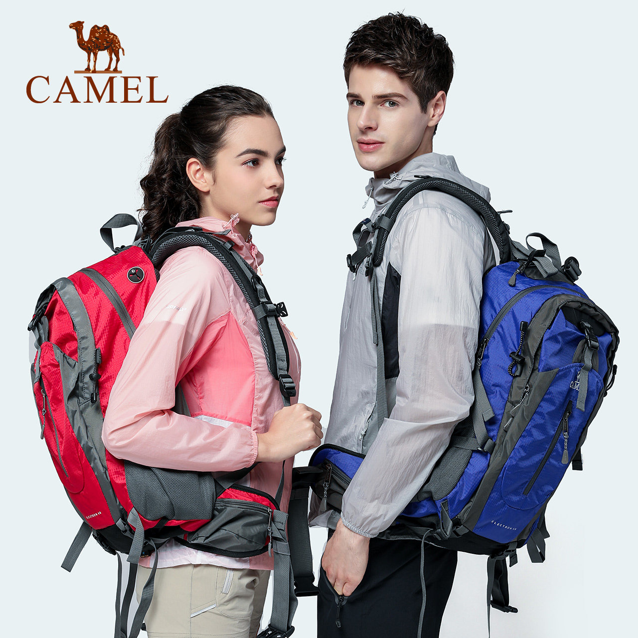 骆驼正品户外40l大容量徒步登山包 骆驼男装outlets店双肩背包