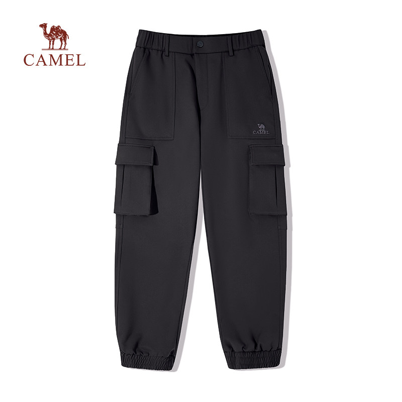 骆驼男装工装裤男士2025新款秋冬季防泼水抗寒保暖束脚休闲长裤子,淘宝优惠券,粉丝福利购,淘宝优惠卷