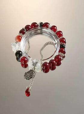 2026热销爆款四条装碎珠绯红秦彻手链轻奢少女风闺蜜款手链礼物