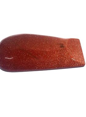 2026跨境新品天然水晶玉石金沙刮痧板按摩解压石厂家