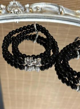 2026貔貅平安手串轻奢高级感转运手链男款生日纪念情侣新款