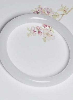 2026新疆金丝玉真玉手镯子似和田玉羊脂白玉细镯圆条玉镯玉石细条