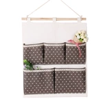 Ткань подвесная сумка для хранения общежития шкаф шкаф на стену подвесная сумка простая многослойная сумка для хранения домашняя стена висящая мешок мусора