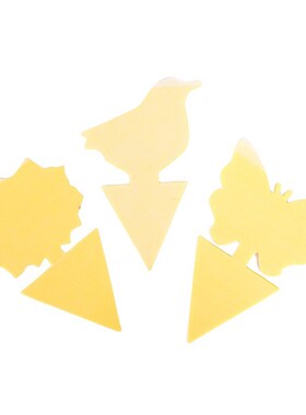 10PcsStickyFlyTrapYellow