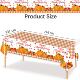 Thanksgiving Theme Party Supplies Turkey Pumpkin Maple Leaf Holiday Party Table Cloth One Time Tablecloth Decoration