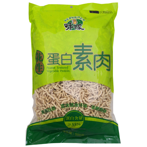 花生蛋白素肉斋菜片丝丁青岛味媒产地直发素食素肉豆制品干货大全 - 图3