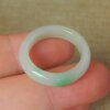 Authentic Burmese natural grade A jade green ring