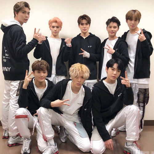 NCT127世巡演唱会周边同款卫衣印花拉链连帽开衫加绒薄打歌衣服 - 图0