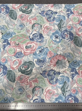 vintage日系中古方巾复古手帕