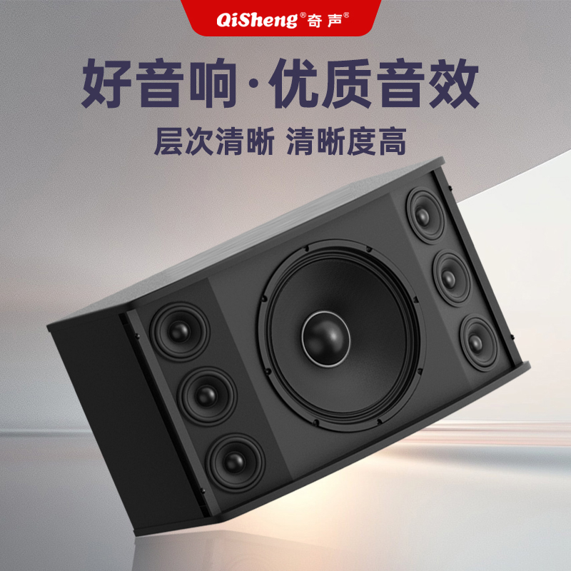 Qisheng family ktv audio set karaoke machine integrated