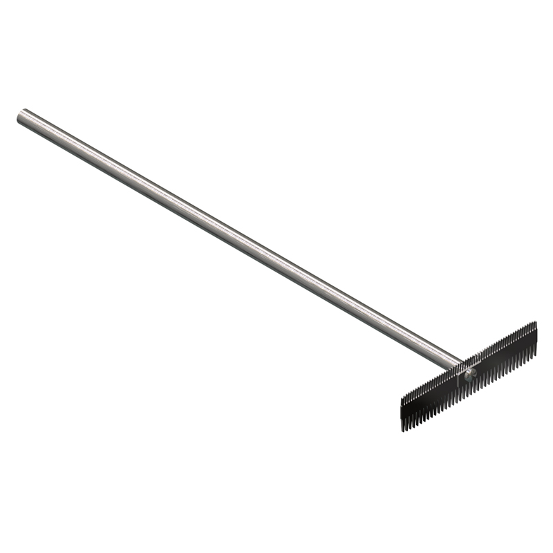 不锈钢牛毛梳子宠物犬狗猫梳理毛发牛体蹭饶痒止痒刮毛马羊牛毛刷 - 图3