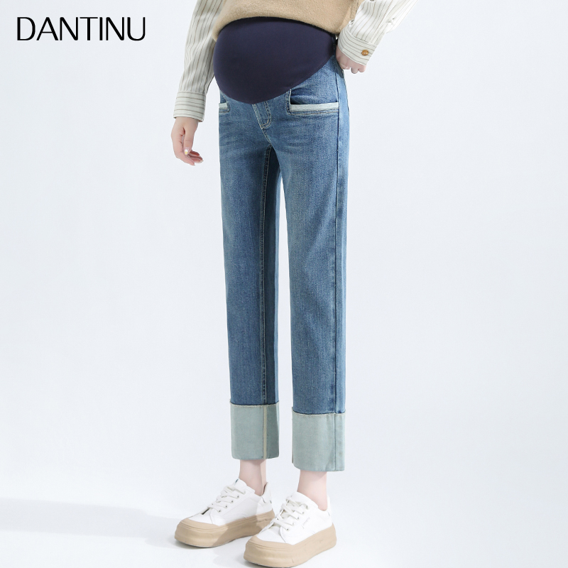  丹媞奴孕妇直筒裤